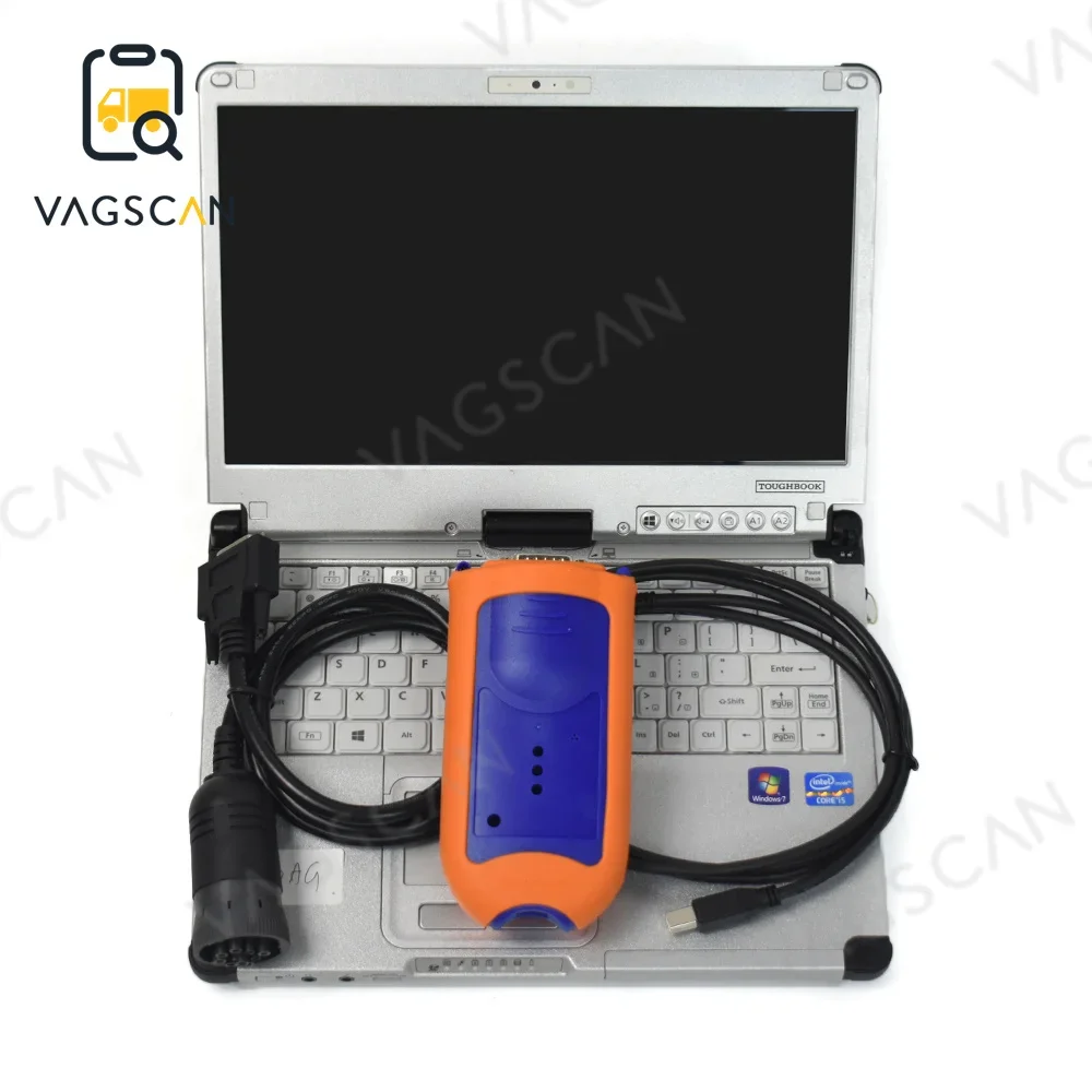 CFC2 Laptop For JD EDL V2 Diagnostic Kit5.3 AG CF Agriculture Construction Equipment Diagnostic Tool