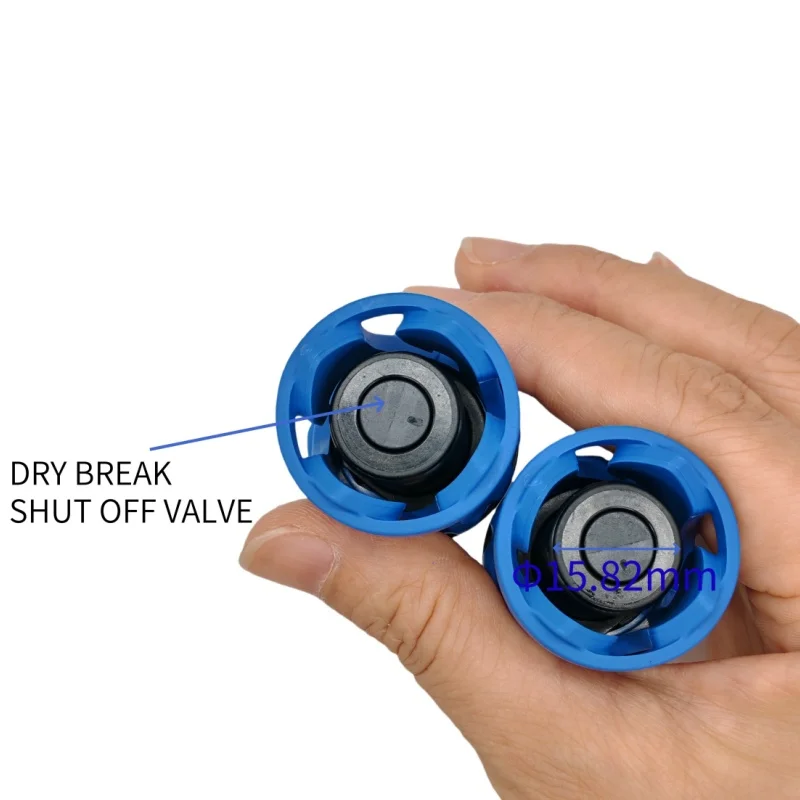 15.82 ID14 car black plastic quick plug female lock catch exhaust valve clip exhaust pipe quick connector 1PC