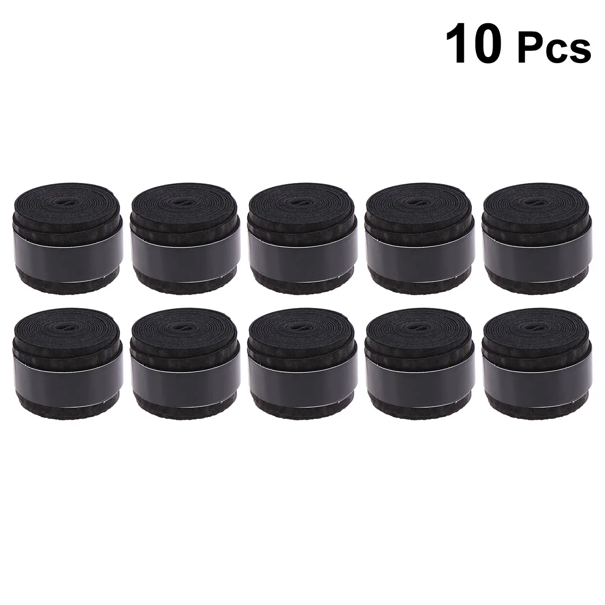 

10pcs Soft Material Racket Grip Moisture Absorbent Anti Slip Overgrip for Tennis Badminton Squash Fishing Rod Players