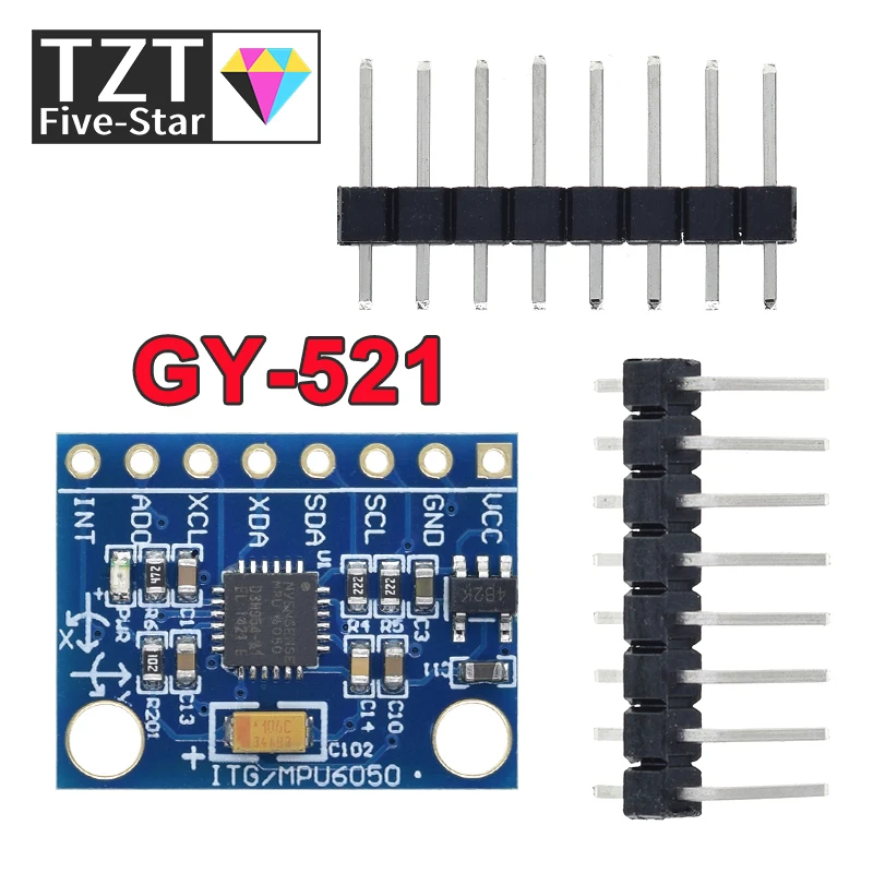 Tzt 1/3PCS GY-521 I…