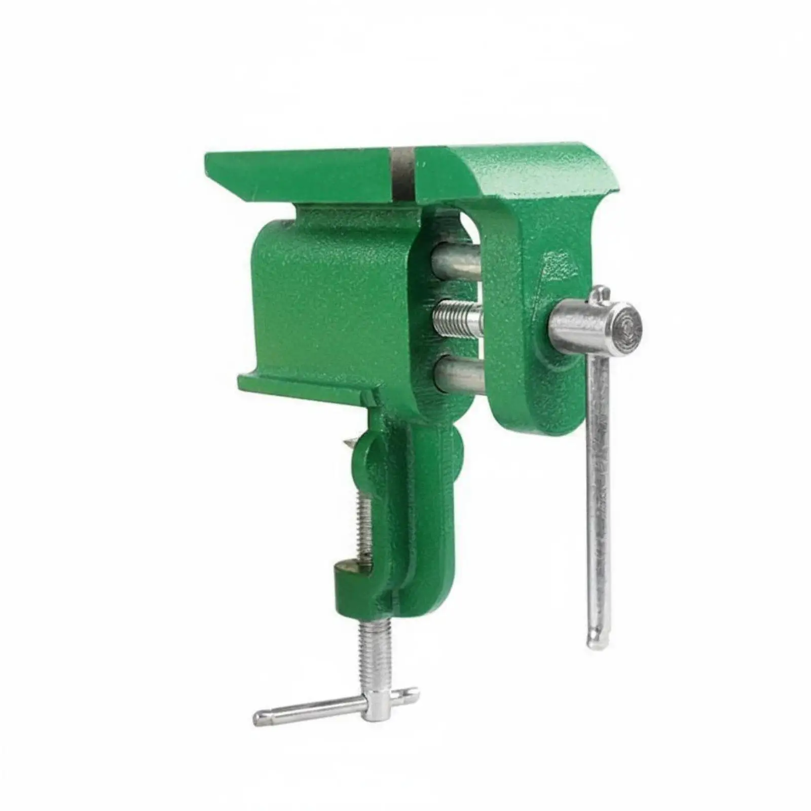 Precision Mini Clamp Built in Anvil Cast Iron Workbench Vise Heavy Duty Table Tool for Hobby Jewelry Making