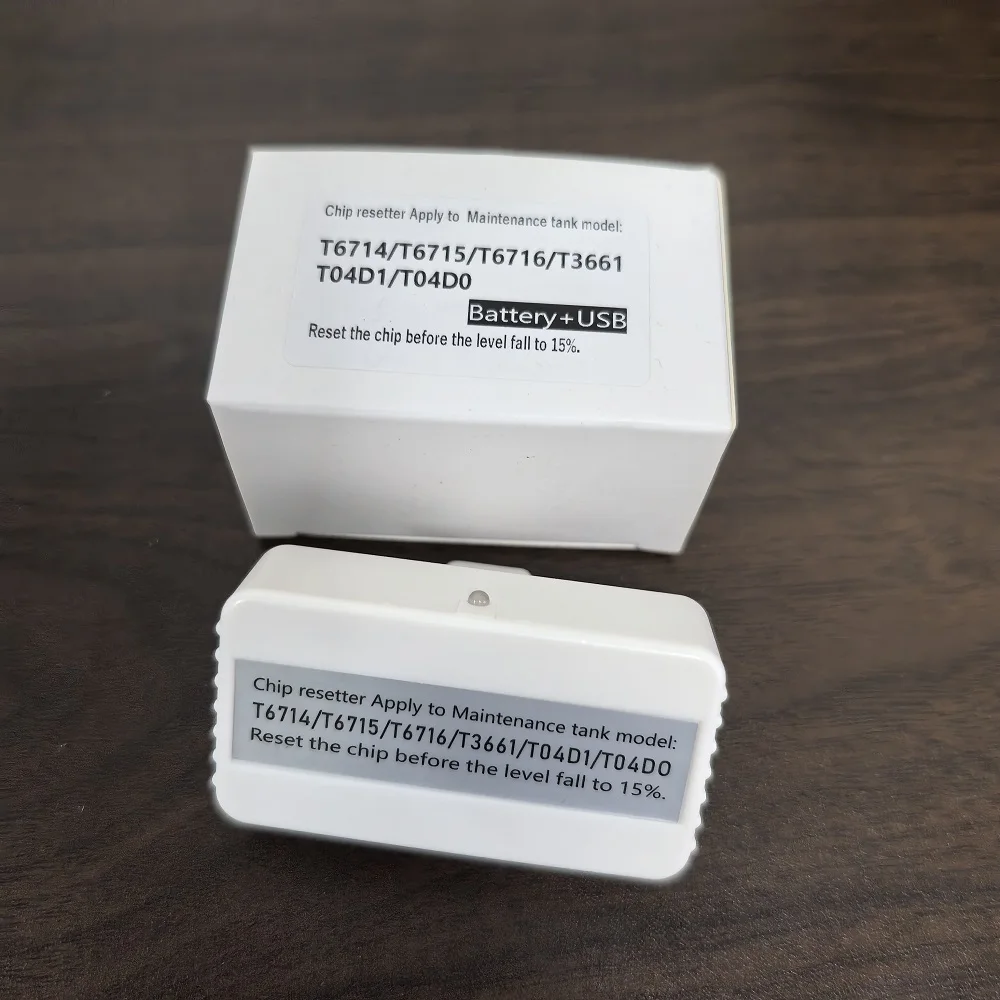 5pcs T04D1 Maintenance box Waste Ink Tank Chip Resetter For Epson L6490 L4150 L6270 L6160 L6171 XP-5100 WF-2861 L14150 L11050
