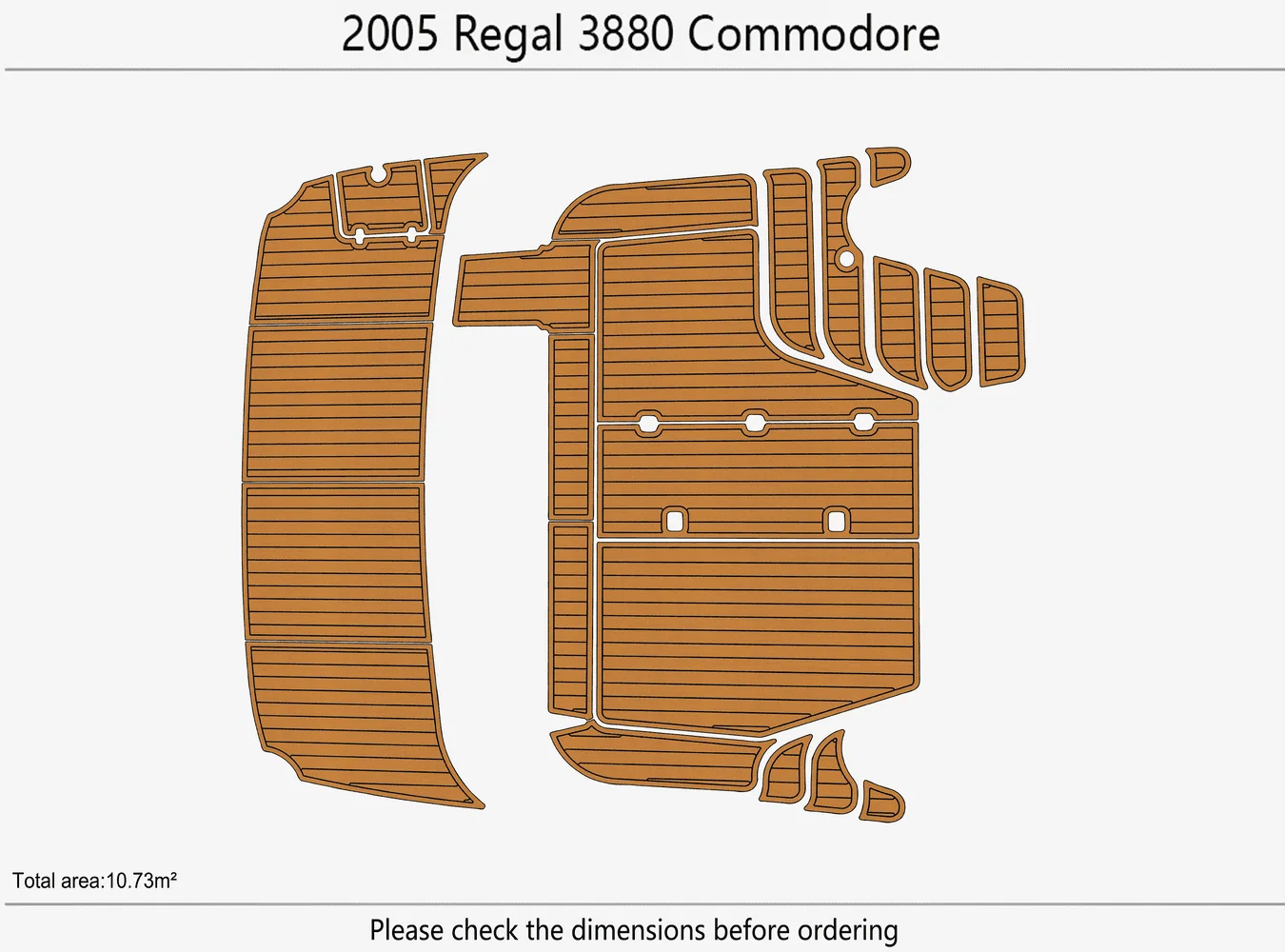 2005 Regal 3880 Commodore 1/4
