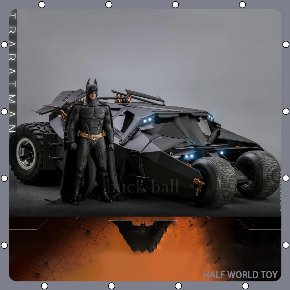 

Original Hot Toys 1:6 MMS596 Batman Begins Movie Action Figure Batman Figure Chariot Collectible Begins Model Toy Gifts