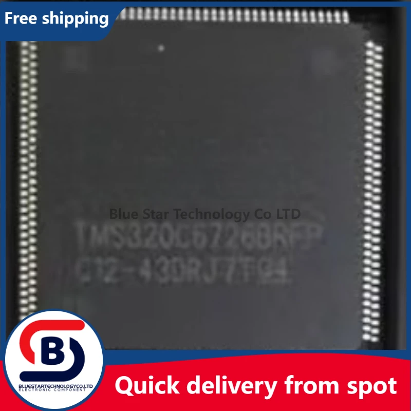 

Free Shipping 5pcs/lots TMS320C6726BRFP266 TMS320C6726BRFP TMS320C6726 NEW QFP-144 IC In stock!