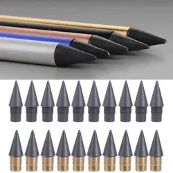 20PCS 0.5mm Refills Inkless Tip Replacement Pen Replaceable HB Head for No Ink Pen Infinite Writing Easily Write
