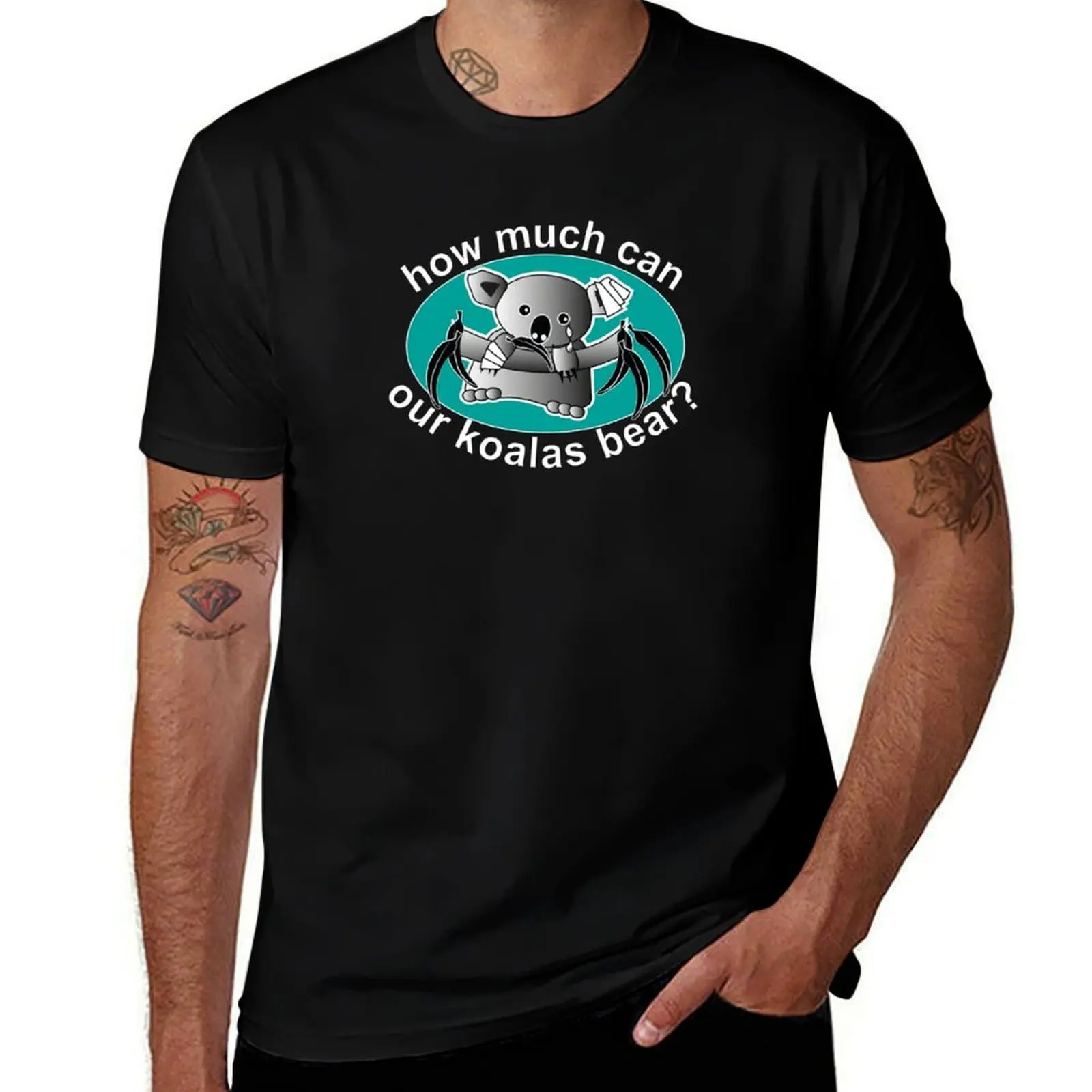 

How Much Can Our Koalas Bear T-Shirt man t shirts for men casual t shirts for man cotton soft T-Shirt