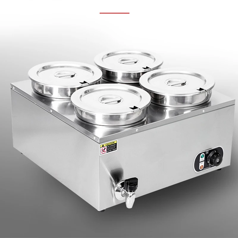 Restaurant Kitchen Equipment Buffet Equipment Electric Bain Marie Food Warmer Buffet Equipment With 4 Pots 7L For Catering