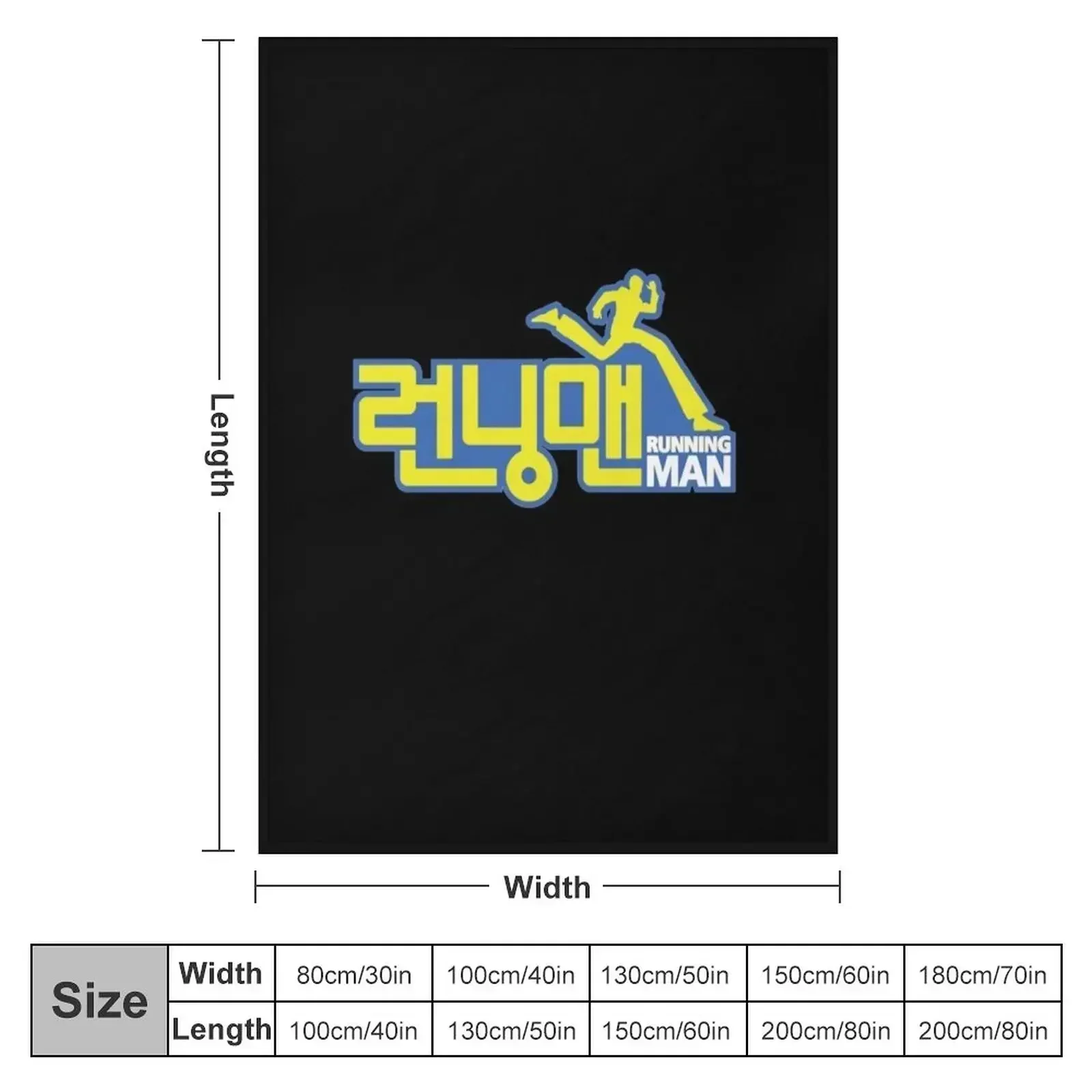 Running man - korean show Throw Blanket Vintage Blankets For Sofas Custom Flannels Comforter Plush Blankets