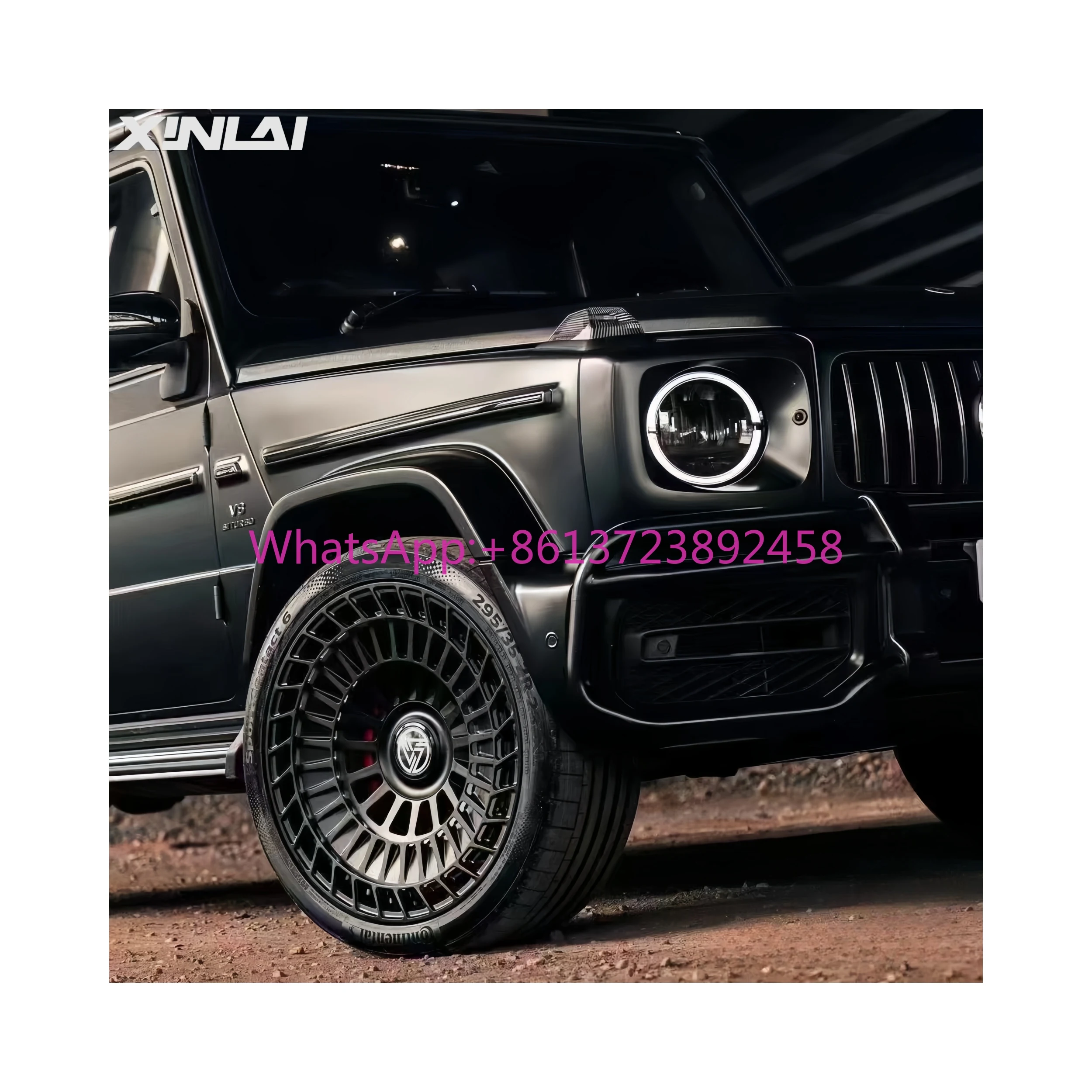 

XINLAI Concave 1 Piece Aluminium Alloy Wheel 17 18 19 20 21 22 23 24 Inch 5x120 5*130 5x114.3 Rims Passenger Car Wheel for Car