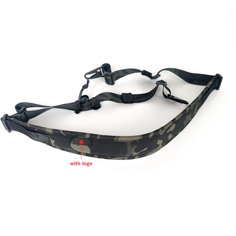 Perlengkapan Taktis Gudang AS, Tali Senapan Modular Slingster, Tali Senapan Empuk Lepas Pasang 2/1 Titik, Aksesoris Berburu AR15