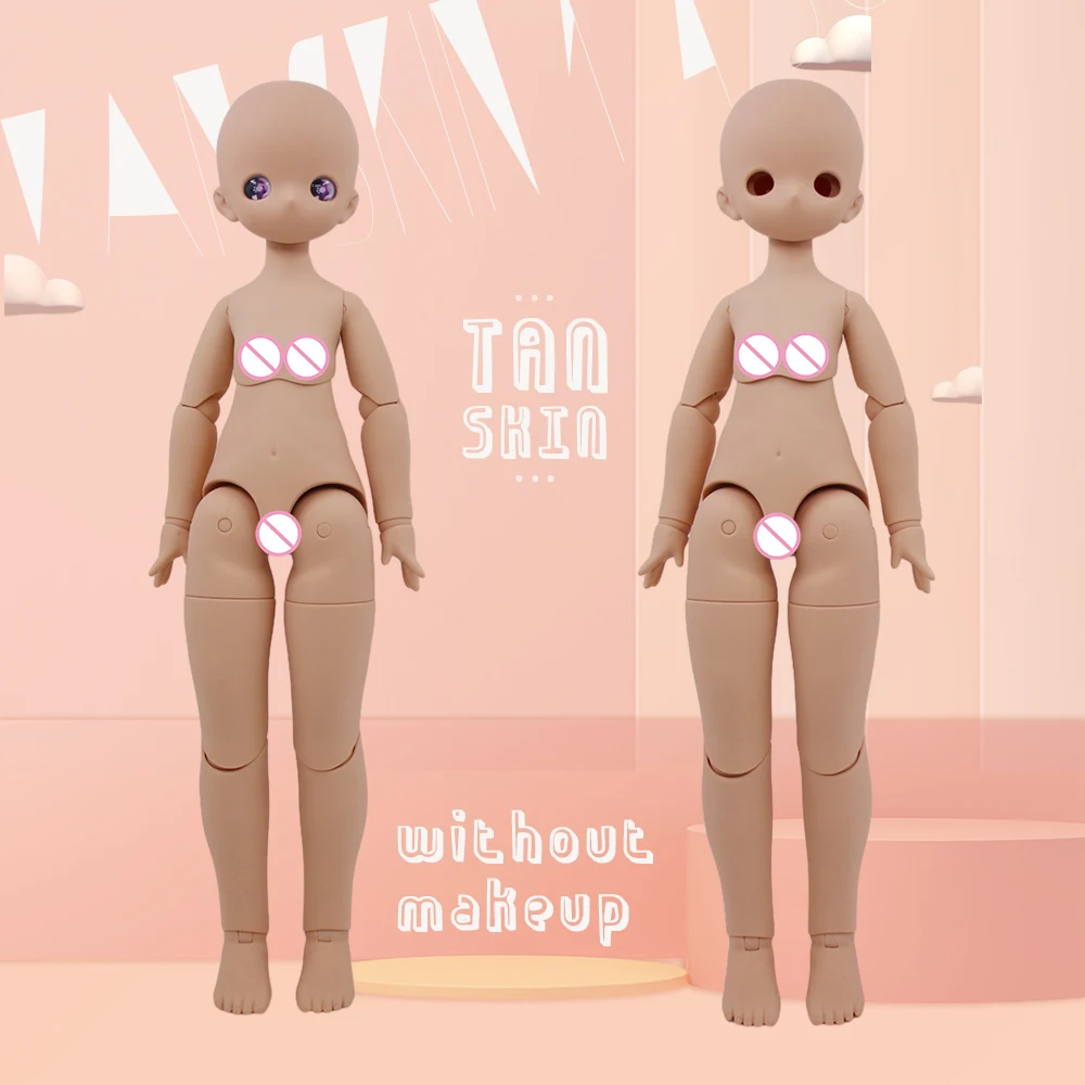 

Dream Fairy 1/4 BJD Plastic Material Nude Doll Tan Skin 16 Inch Ball Jointed Doll Kawaii Collection Toy for Girls