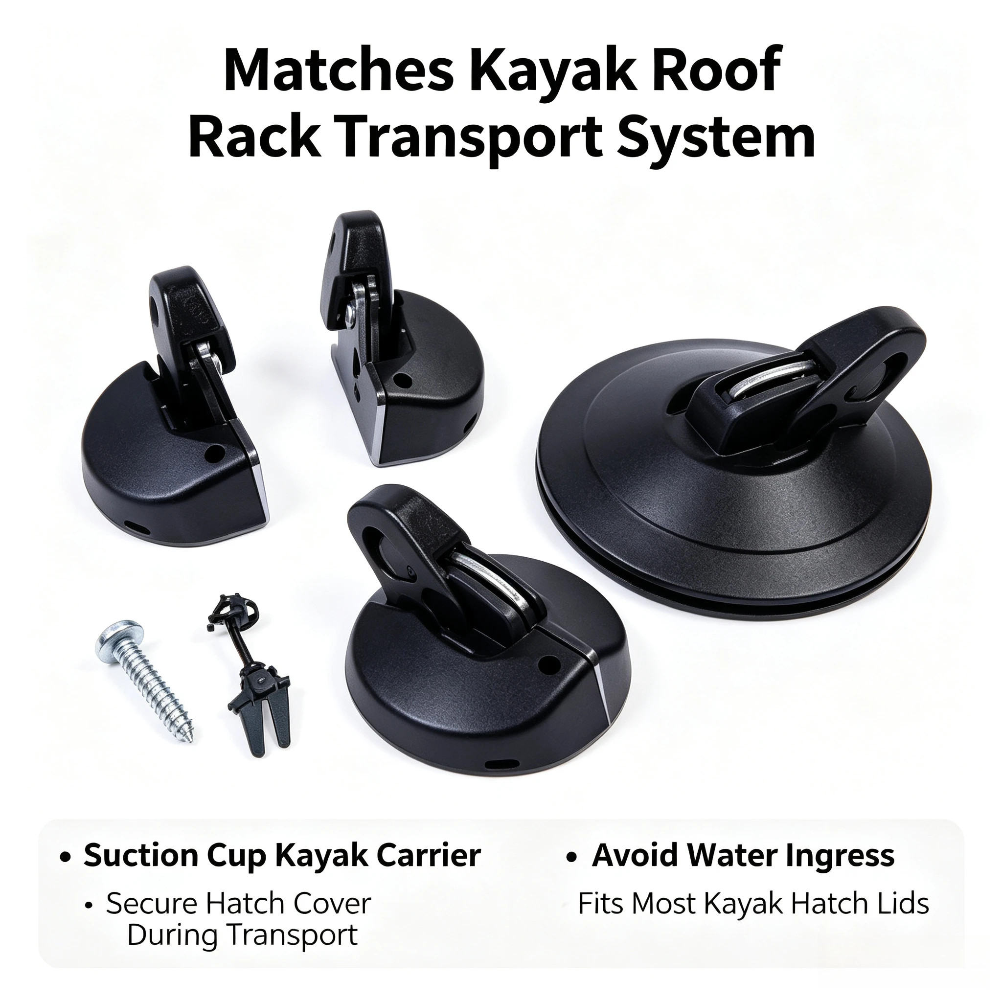 Kayak Pedal Drive Locking Latch, Replacement Quick Release Catch for Fin Drive System & Mount Bracket Accessory