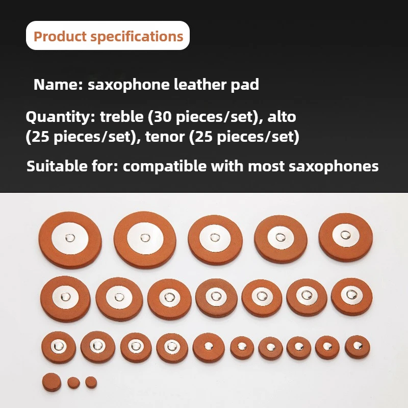 알토 테너 트위터 색소폰 양가죽 패드 사운드 홀 악기 액세서리 버튼 패드 패드 액세서리 수리