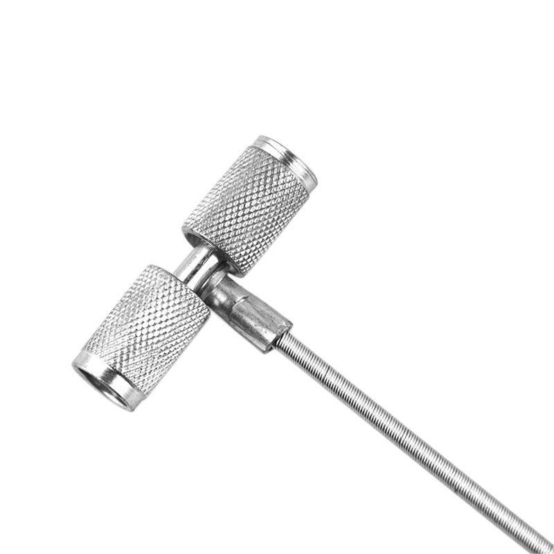 Silver Length 20cm Valve Car Bike Steel Car Repair Tool 1Pc Tire Installation For motorcycle Remover Puller Useful