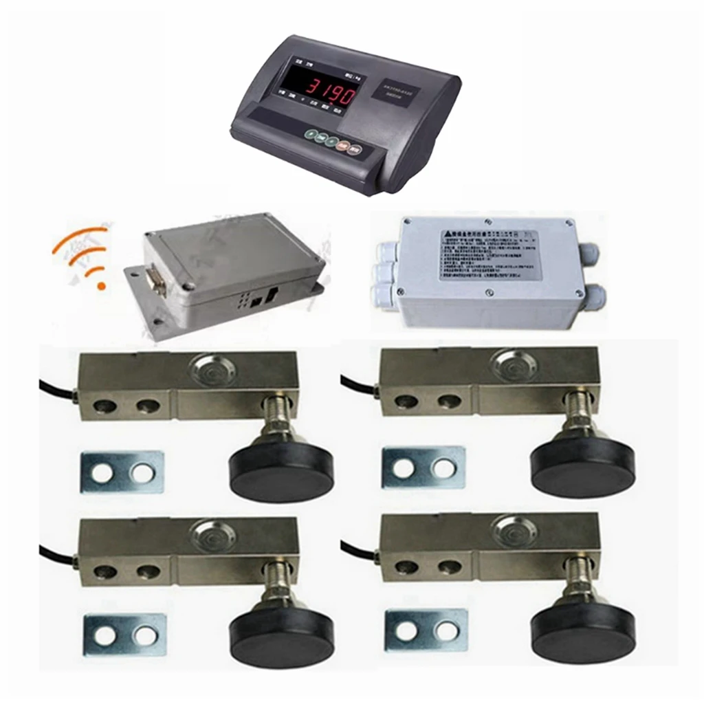 Weighing Scale Platform Sensor YZC-320C-Kit 0.5T/1T/2T/3T/5T A12E 110V 220V AC Indicator and Wirel