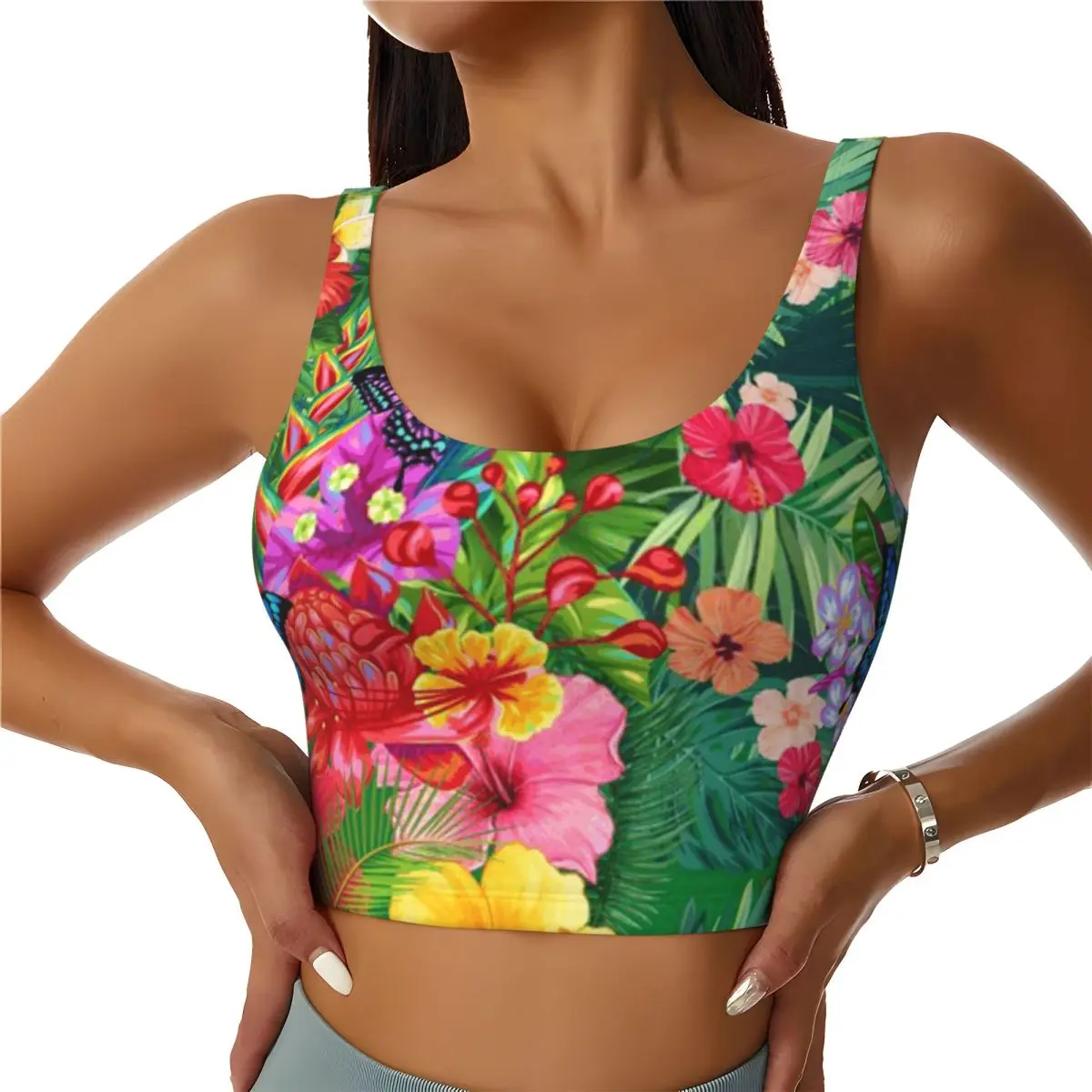 Workout Tank Women Hawaiian Aloha TROPICAL HAWAIIAN DESIGN Swim Cover Up Everyday Camisole
