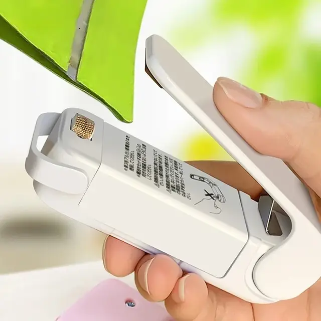 Mini Heat Bag Sealing Machine Package Sealer Bags Thermal Plastic