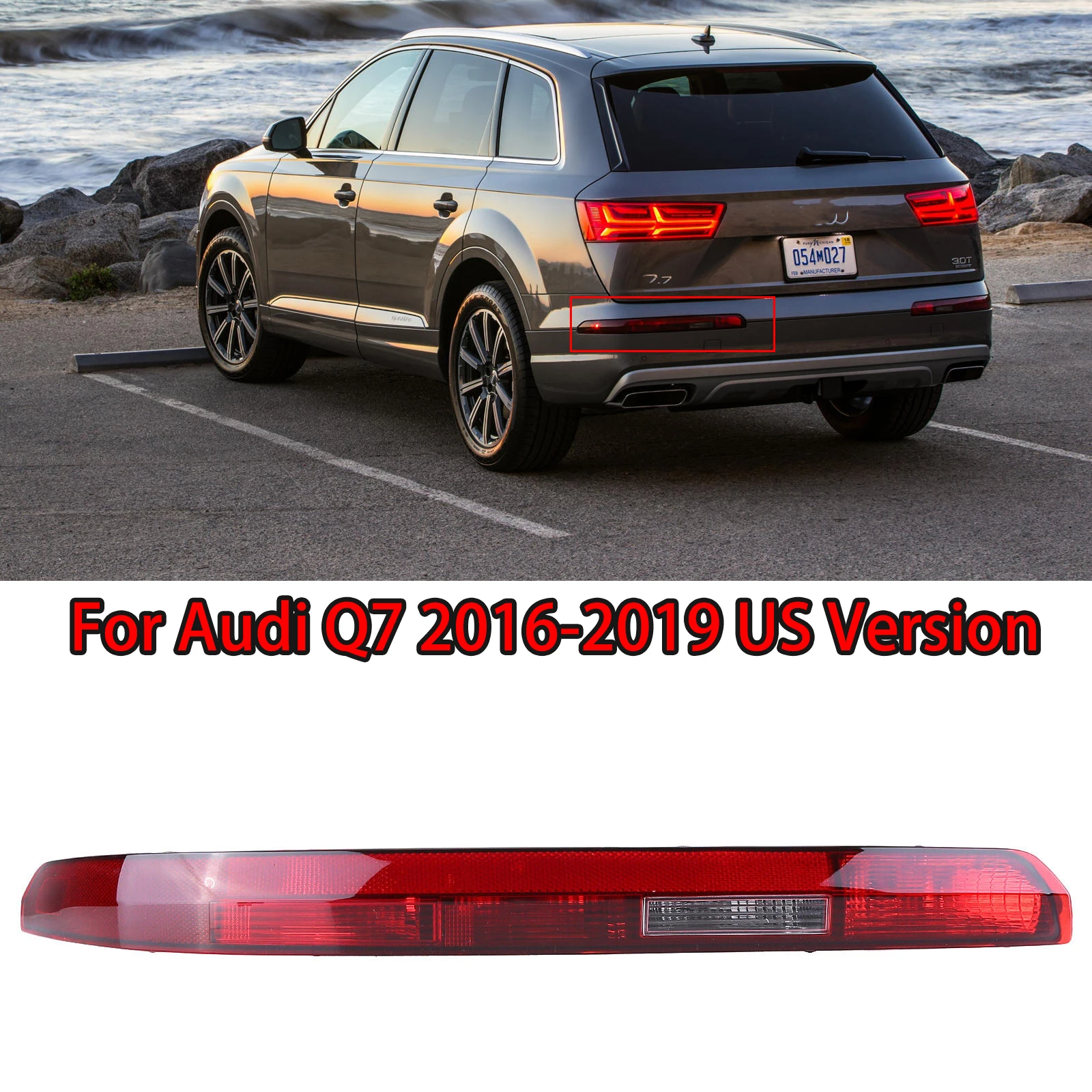 

Задний бампер для Audi Q7 2016-2019 US