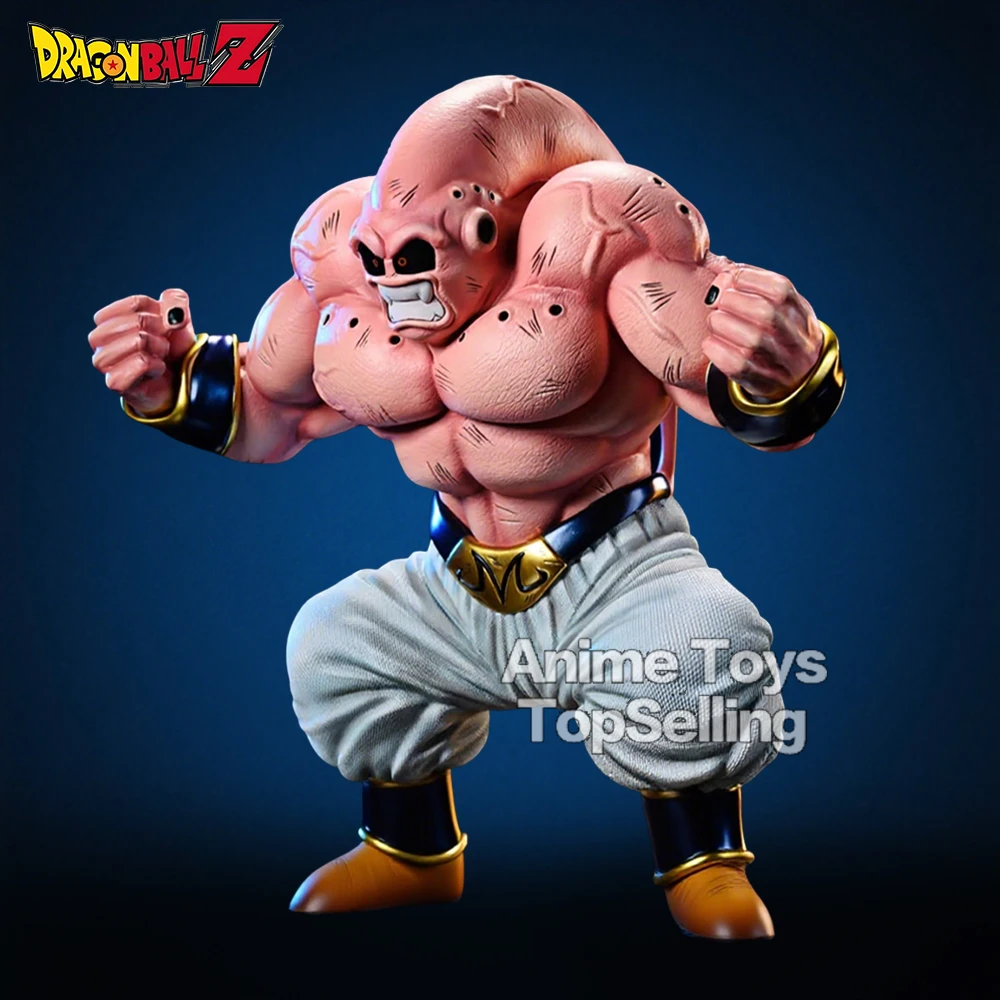 

24cm/9.45in Anime Dragon Ball Muscle Buu Figure Majin Buu Action Figures Pvc Statue Desktop Ornamen Collection Model Toys Gifts
