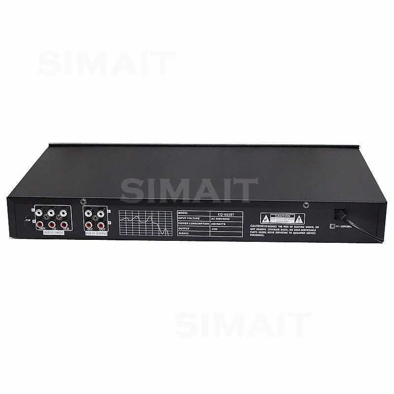 EQ-898BT HIFI Digital Stereo Preamplifier, Built-in USB Bluetooth Equalizer, Dual 10-Segment, 220V