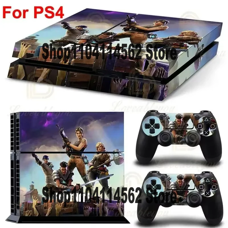 Game Forest Night Skin Sticker For SONY PlayStation 4 PS4 Controller Accessories Anti-slip Protection Decal for Console Joystick