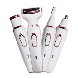 Portable Epilator Tool Electric Razor for Women Body Leg Bikini Hair Trimmer Painless Face Mustache Shaver Underarm Hair Removal