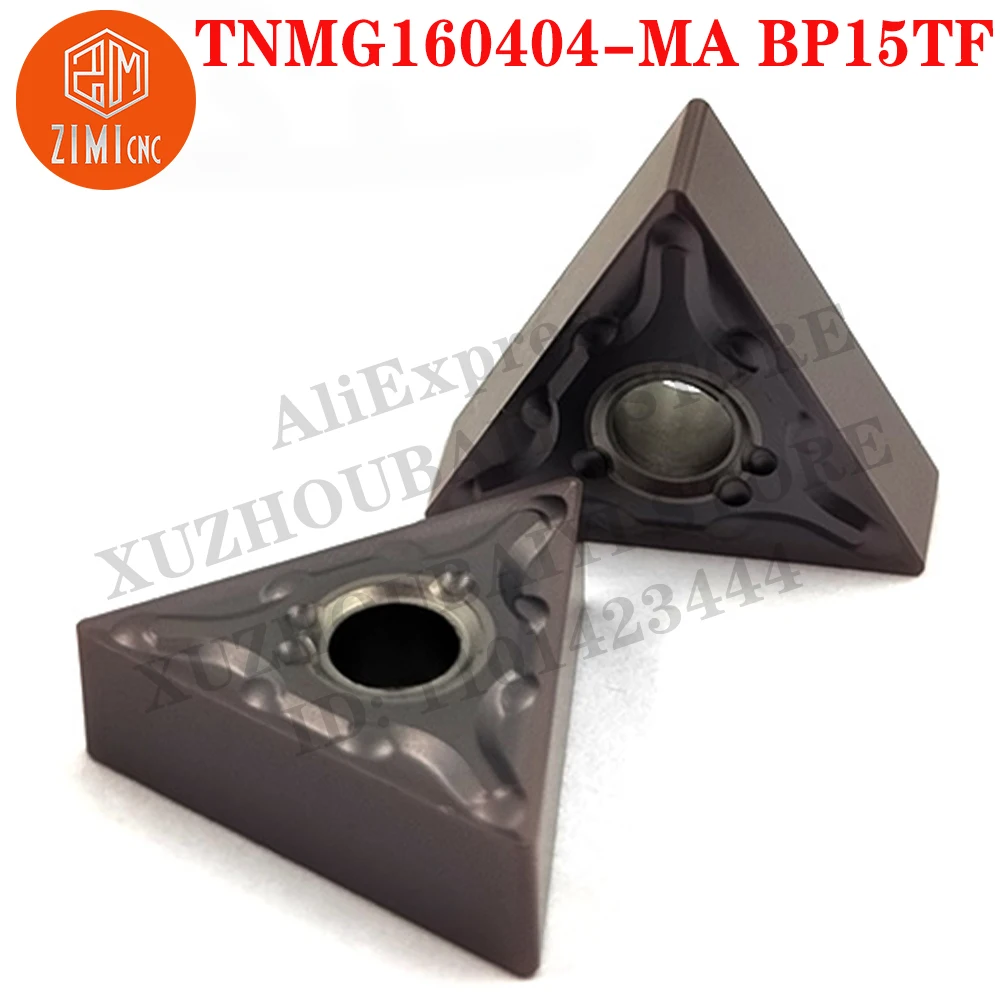 TNMG160404-MA BP15TF تنمج 160404-ما إدراج كربيد تحول إدراجات إدراجات كربيد ميكانيكي مخرطة معدنية أداة CNC أداة قطع
