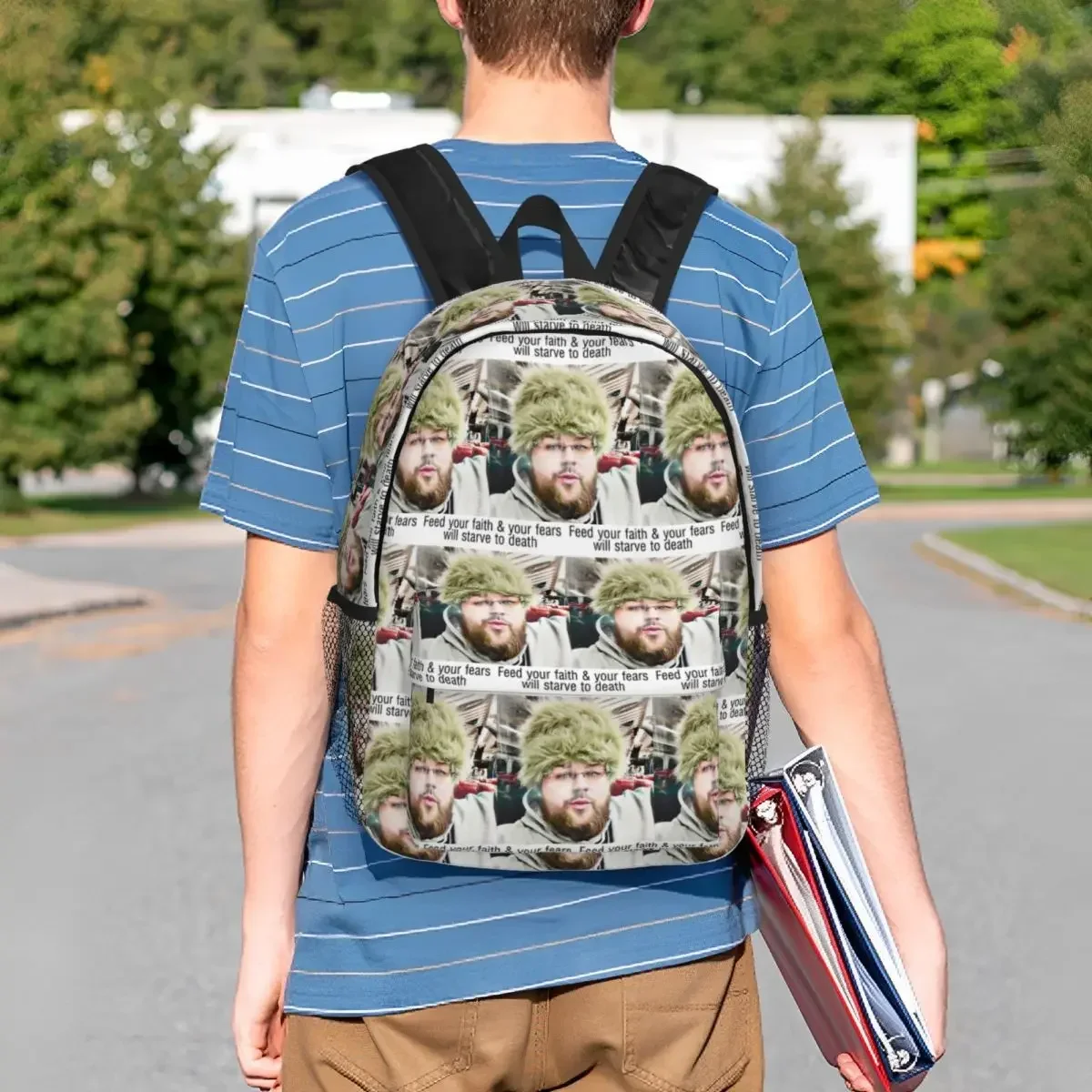Joeyy Singer Vocalist Music Rapper Zaino Studente Ragazzi Ragazze BookBag Borsa da scuola per bambini Borse a tracolla per laptop per uomo Donna