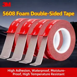 3M Foam Double-Sided Tape No Trace Grey High Viscosity High Temperature Resistant Double Sides Glue for Car Indoor Two Face Tape