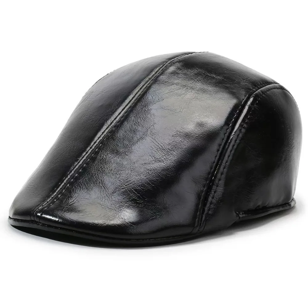 New Soft Men Berets Casual Anti-UV Newspaper Hat Forward Hat Gift