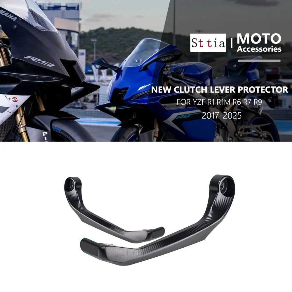 New 2025 Motorcycle Brake Handle Protects Fit For Yamaha YZF R1 R1M R6 R7 R9 2017 2018-2024 CNC Hand Brake Clutch Levers Guard