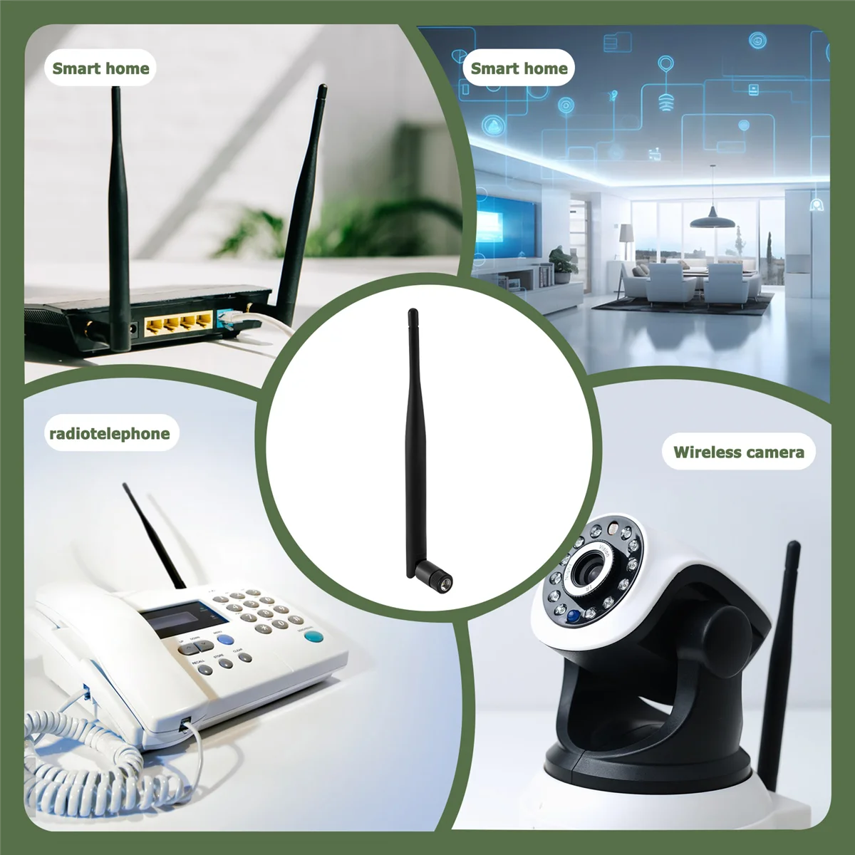 

Better Quality 868/900/915Mhz 4G 3G 2G Antenna Module Aerial 5Dbi Omni Direction SMA Male