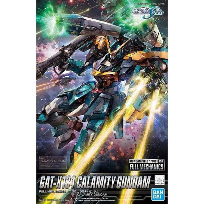 Bandai Figure Gundam Model Kit  Anime Figures FM 1/100 Calamity Mobile Suit Gunpla Action Figure Toys For Boys Children's Gifts