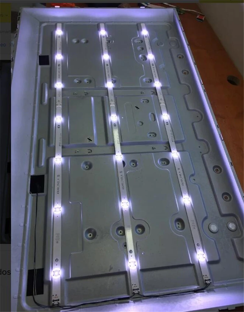 6PCS LED TV Bands Bars 43LH51_FHD_A/B Backlight Strip 43inch_FHD_A/B_REV02 Array Rulers LGE_WICOP_FHD 43INCH_REV00_A/B Planks