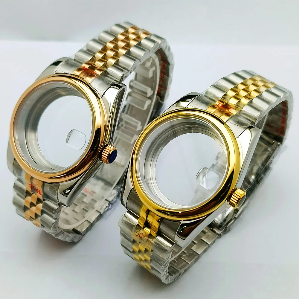 

NH35 case watch Store 36mm sapphire glass watch case fit NH35 NH36 NH34 NH70 NH72 movement