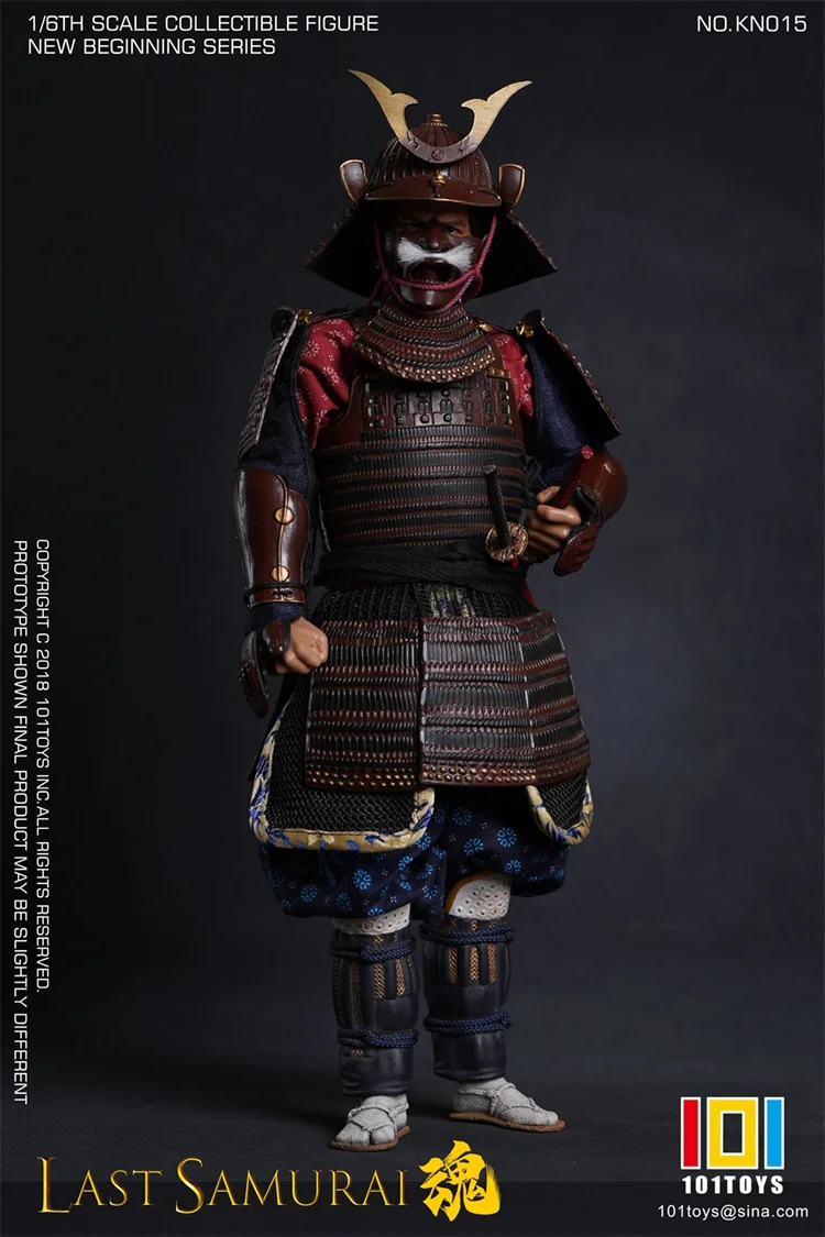 101TOYS KN015-KN019 1/6 Scale New Starting Point Series Male Soldiers Last Samurai Full Set Model 12 In Action Figure Toys Gifts