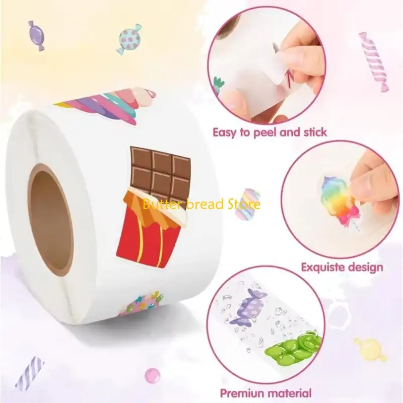 W89C Waterproof Decorative Sticker for Scrapbooking and Letters, Scrapbooking Sticker Scrapbook Accessories Artistic Sticker