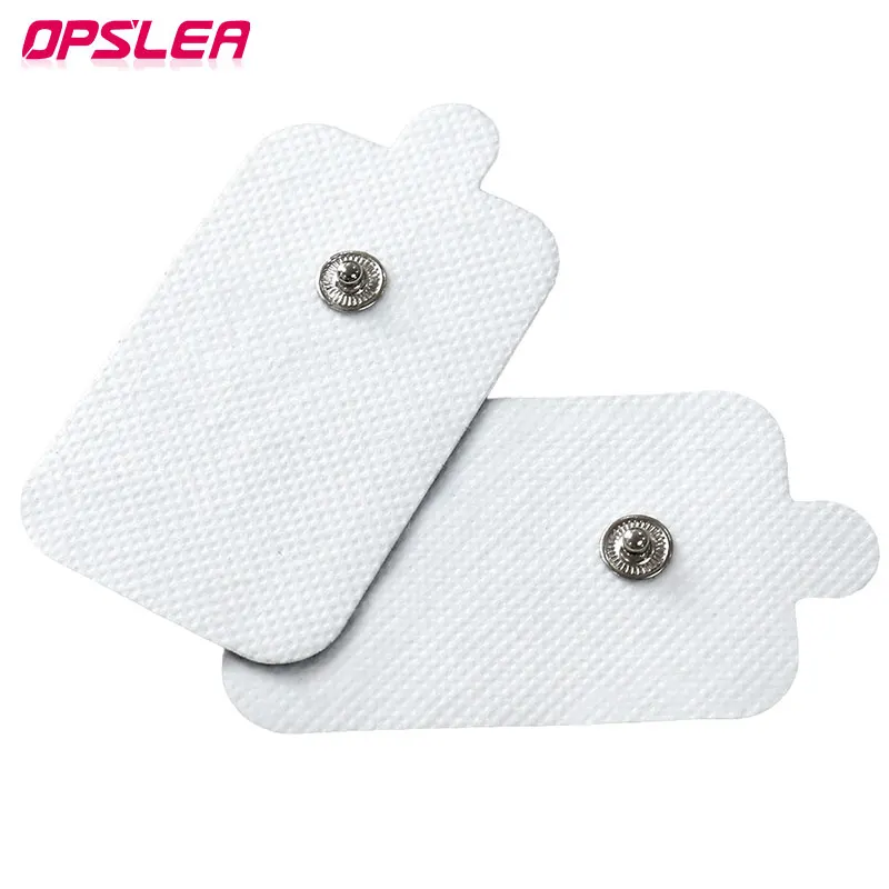 High Quality TENS Massager Electrode Pads Reusable Acupuncture EMS Muscle Stimulator Gel Patches for Physiotherapy Massage Care