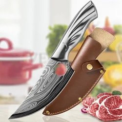 Stainless Steel Boning Knife Damascus Kitchen Knives Meat Cleaver Butcher Knife Japanese Knife Kitchen Tools