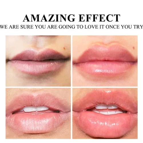 Imagen 2 del producto Suero regordete de labios Sexy, aumenta la elasticidad de los labios, aceite esencial voluminizador instantáneo, Reduce las líneas finas, reparación, nutre, belleza, cuidado de los labios