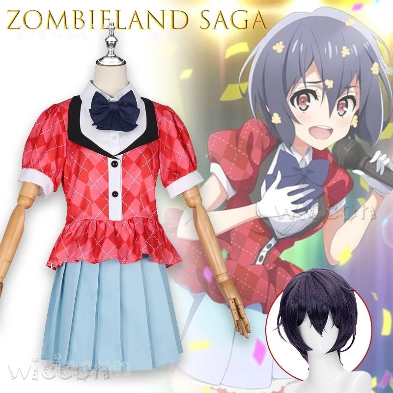 할로윈 의상 AZombie 소녀 프로젝트 미즈노 아이 코스프레 애니메이션 아이돌 의상 좀비 의상 여성 소녀