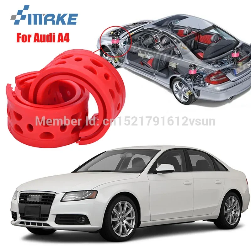 smRKE For Audi A4 High-quality Front /Rear Car Auto Shock Absorber Spring Bumper Power Cushion Buffer