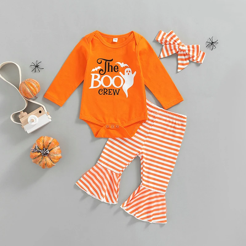 

3Pcs Baby Boy s Clothes Set Christmas Tree Print Long Sleeve Romper and Plaid Long Pants Hat for Winter Holiday Party