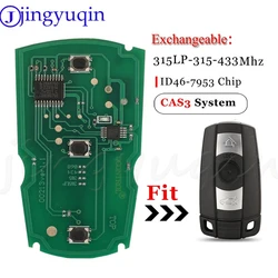 jingyuqin Remote Key Circuit Board Exchangeable 315LP/315/433MHz ID46 7953 For BMW CAS3 System E92/93 E60/61 3/5 Series X5 X6 Z4