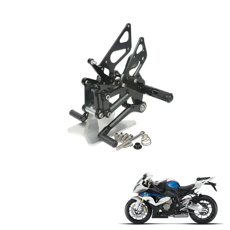 

Motorcycle Acsessories Accessory CNC Rear Foot Pegs Rest Set For BMW S1000RR S 1000 RR 2010-2014 2013 2012