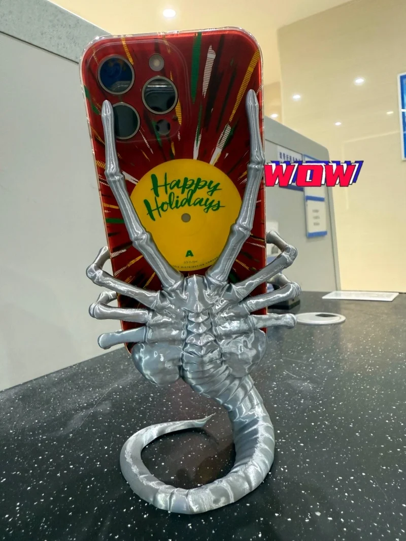 

Подставка для мобильного телефона, оригинальная 3d-печать, статуя чужой/ксеноморфа, машина для лица ‌ Орнамент Чужой:Romulus Модные украшения Подарок