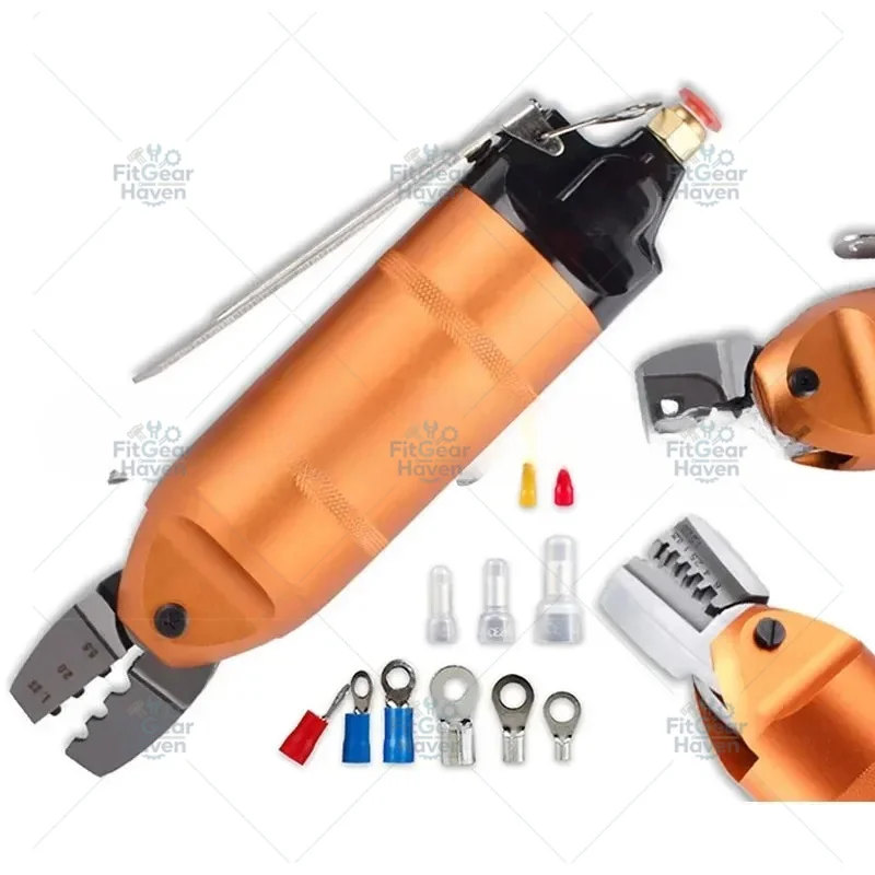 Small new pneumatic crimping pliers bare terminal insulated terminal crimping pliers dual-purpose