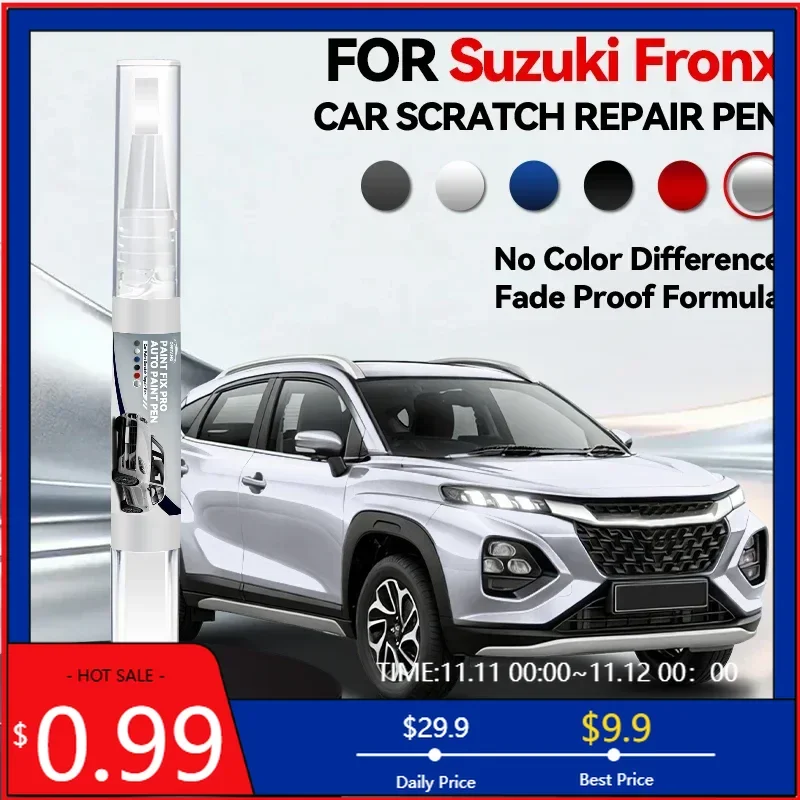 

Vehicle Dedicated Exclusive Car Paint Repair Pen For 2023-2025 Suzuki Fronx Paint Scratch Repair Accessories White ZHJ Black ZJ3