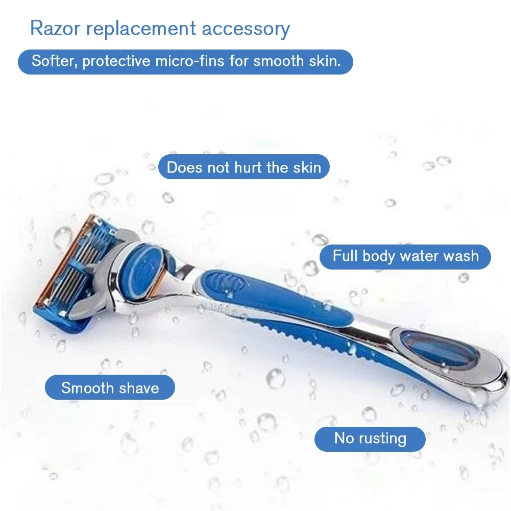 4-50PCS Rasoio Elettrico Rasoio di Sicurezza Manuale Macchina da Barba Lama di Rasoio da Barba per Gli Uomini per Gillette Fusion Proglide